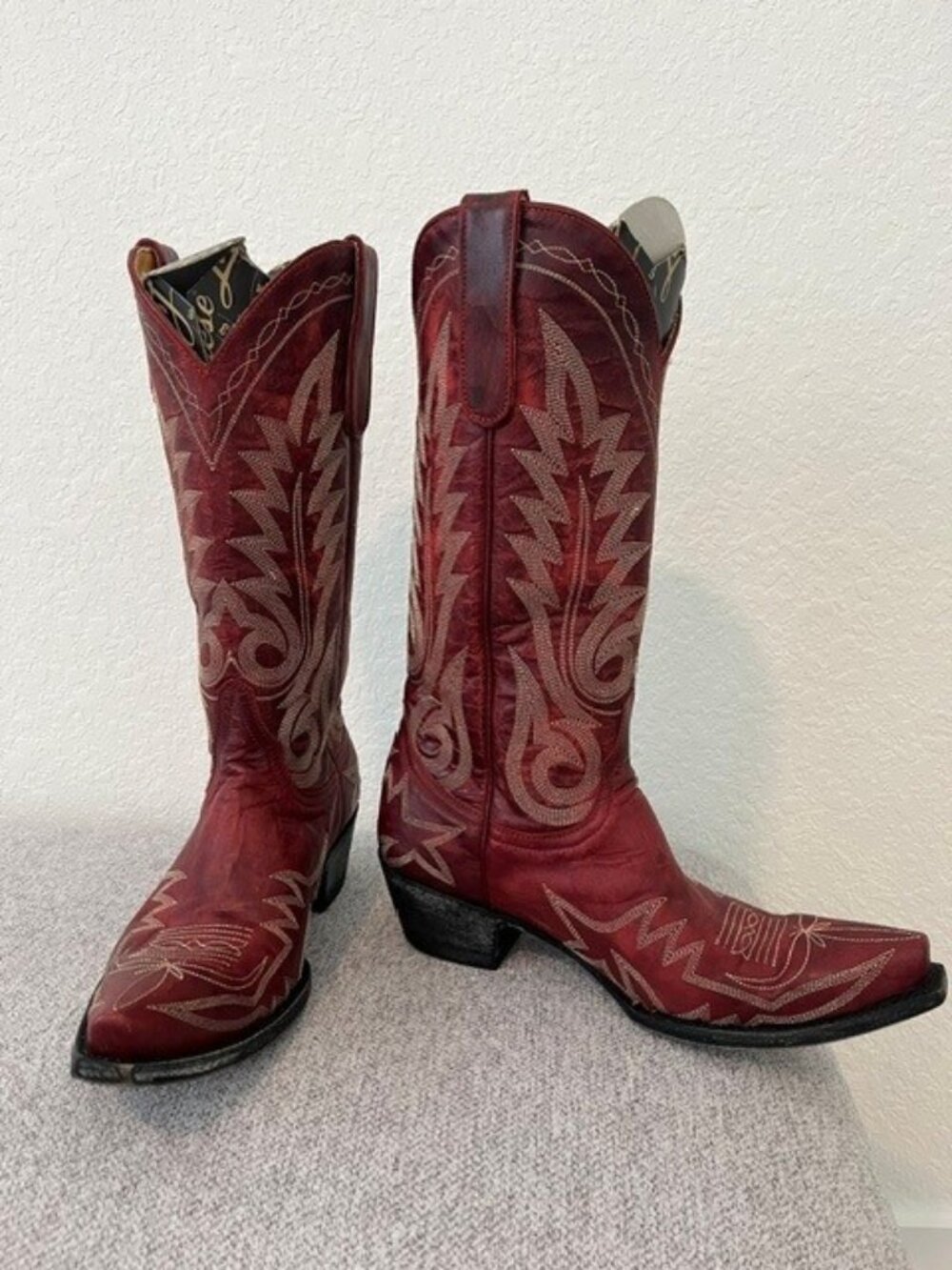 Old Gringo Nevada Vesuvio Red Size 7.5 US